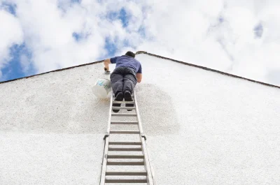 Peinture extérieure à Laize-Clinchamps — façades et ravalement